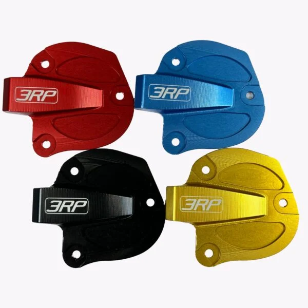 Yamaha RAPTOR 700 2009-2021 Thumb Throttle Cover Gear Cap Aluminum - Gold - Image 3