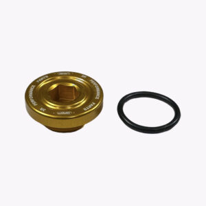 Yamaha RAPTOR 700 2009-2022 Top Crankcase Oil Filler Drain Plug Aluminum - Gold