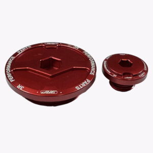 Yamaha RAPTOR 700 2009-2022 Engine Crankcase Cover Plugs Screws Aluminum - Red
