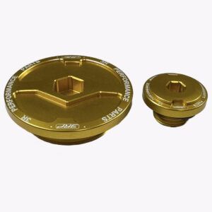 Yamaha RAPTOR 700 2009-2022 Engine Crankcase Cover Plugs Screws Aluminum - Gold