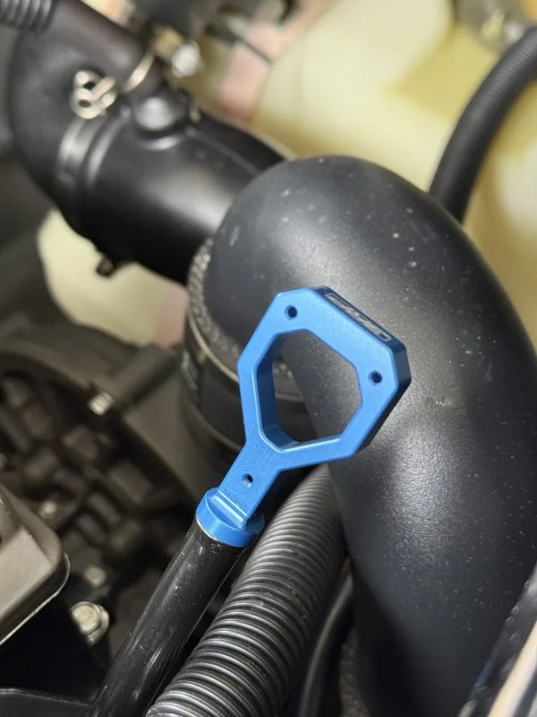 3RP - YAMAHA 1.8L/1.9L Billet Aluminum Engine Oil Dipstick Handle -Blue