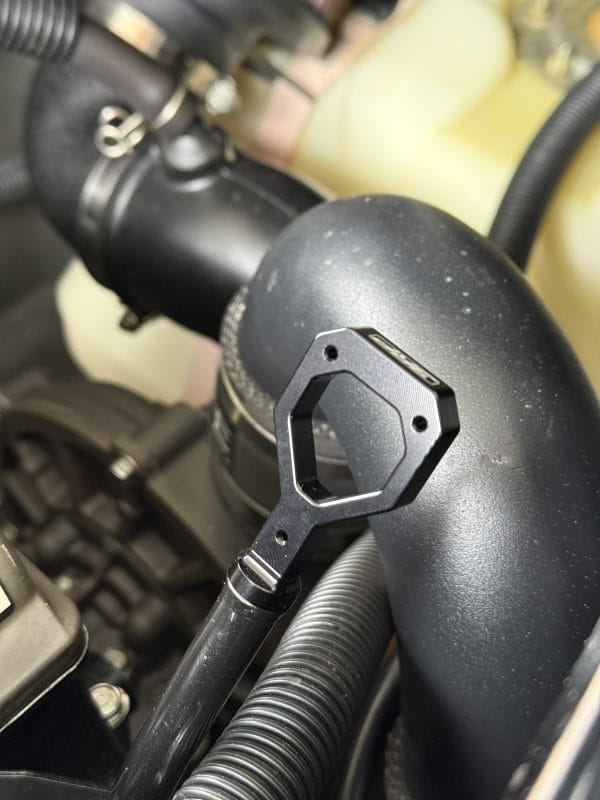 3RP - YAMAHA 1.8L/1.9L Billet Aluminum Engine Oil Dipstick Handle -Black
