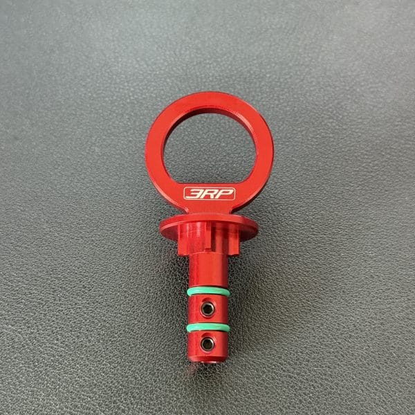 3RP - SEA-DOO Billet Aluminum Engine Oil Dipstick Handle -Red